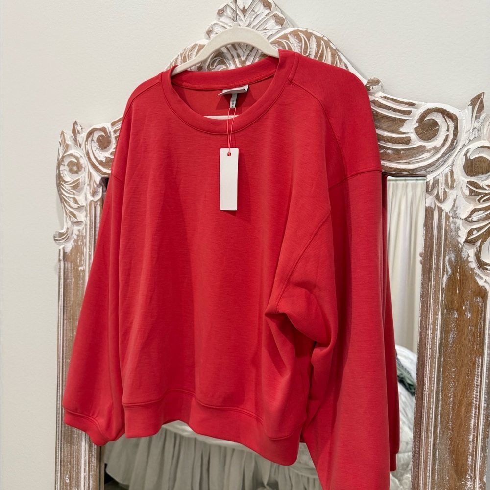Cozy Red Women's Sweatshirt